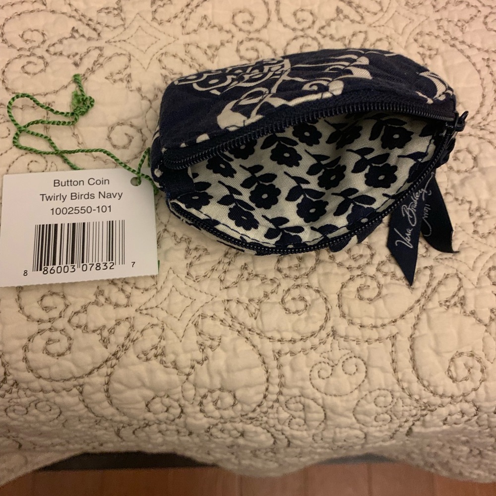 Vera Bradley - button coin purse